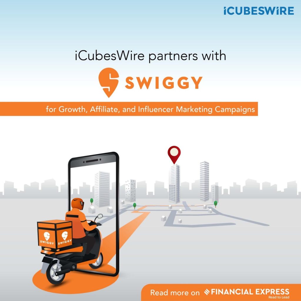 iCubesWire bags the comprehensive marketing mandate of Swiggy